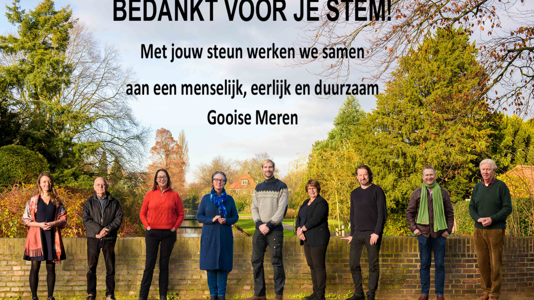 GroenLinks bedankt