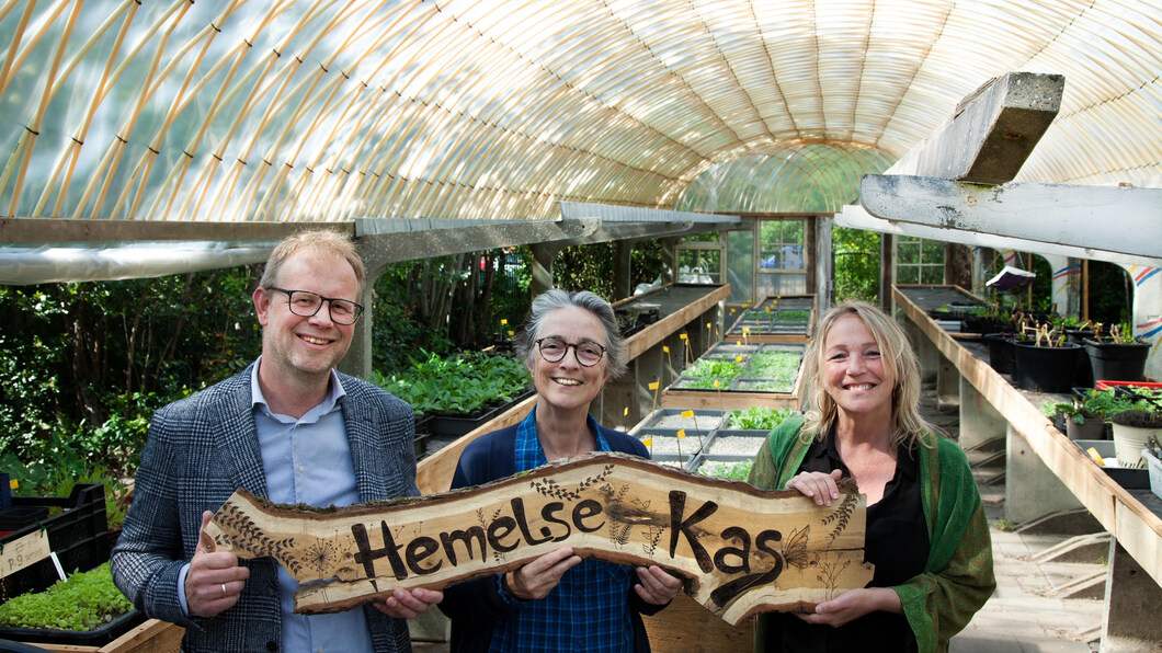 Barbara opent hemelse kas