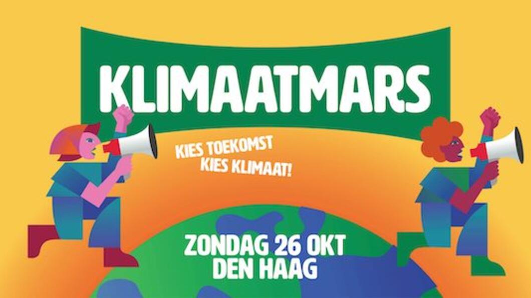 Klimaatmaars 26 oktober 2025 in Den Haag