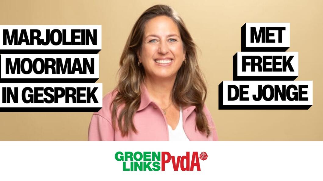 Freek de Jonge interviewt Marjolein Moorman
