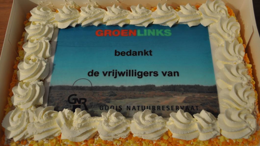 Vrijwilligers GNR bedankt!