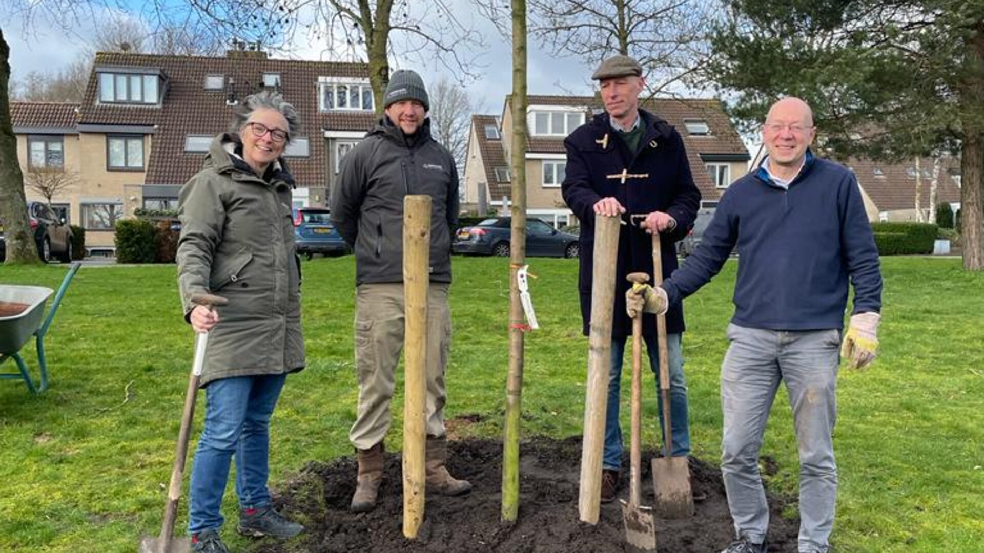 Boom geplant Naarderbos