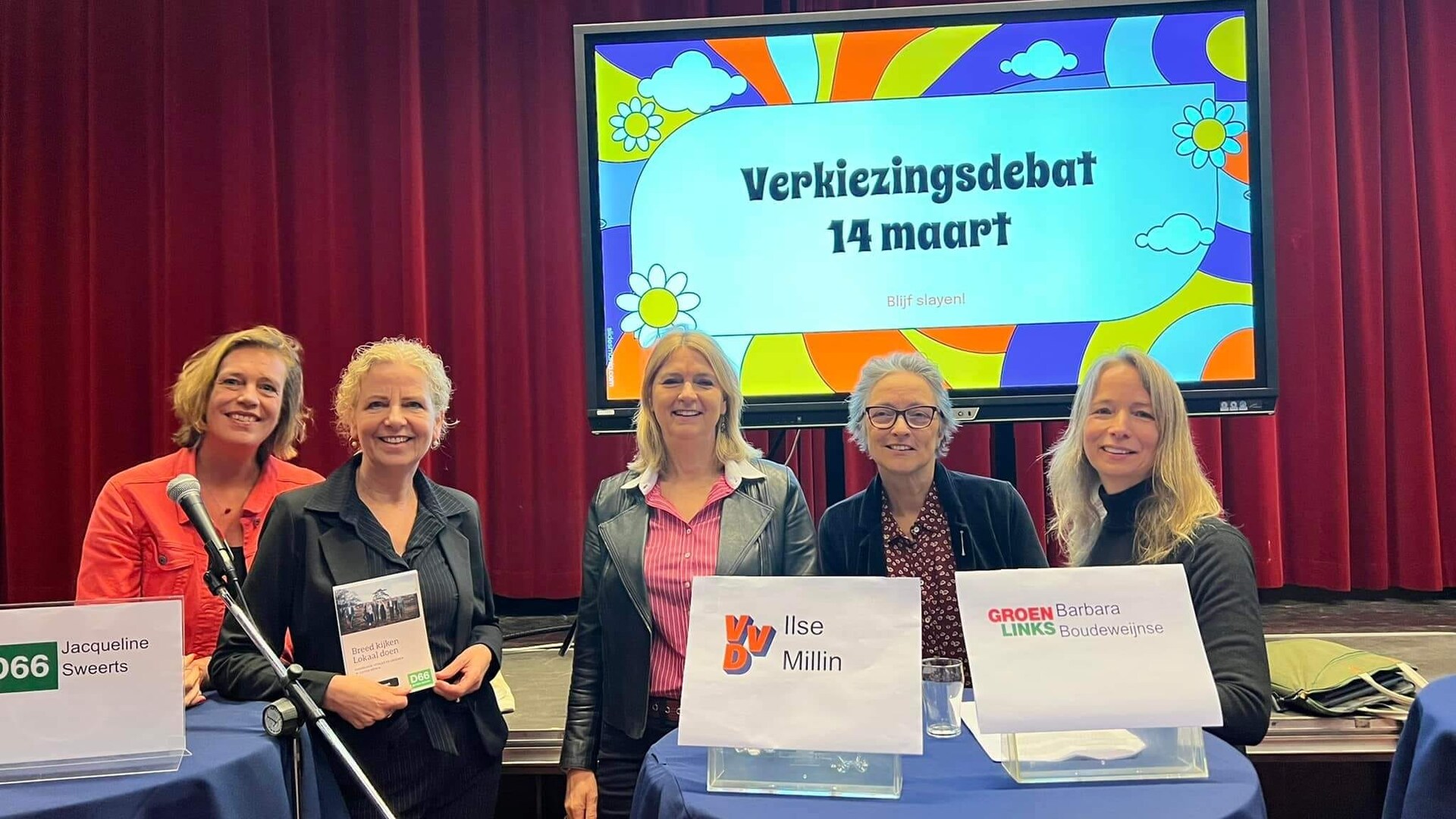verkiezingsdebat Goois Lyceum
