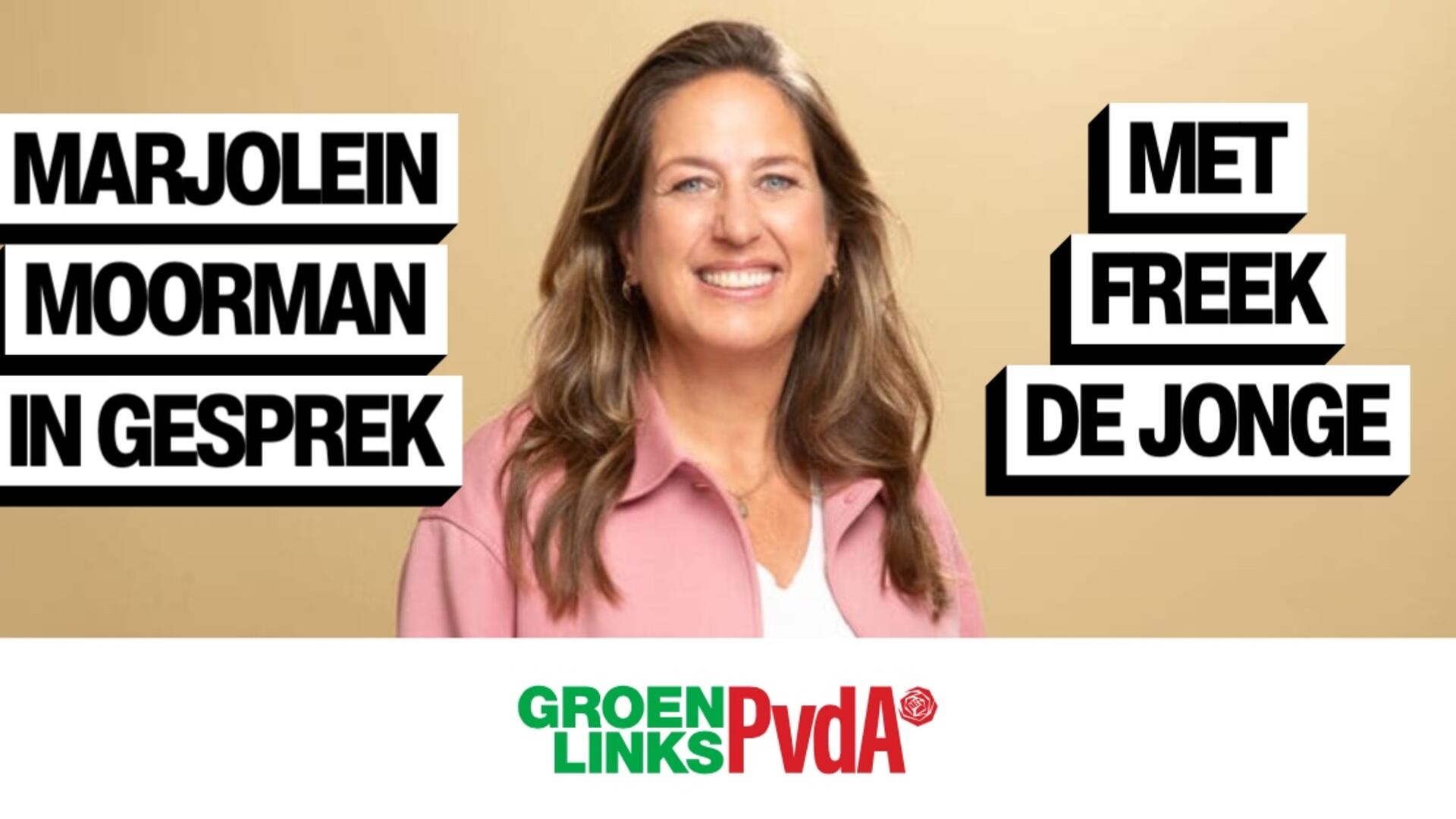 Marjolein Moorman in gesprek met Freek de Jonge